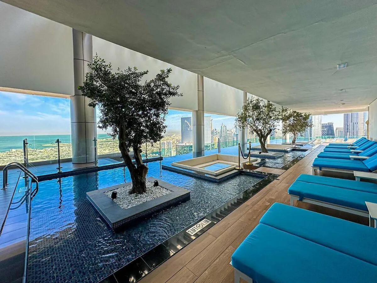 64Th Floor Rooftop Dream, Burj Khalifa View Pool, 2Br Apartment In Paramount Hotel Midtown Dubai United Arab Emirates