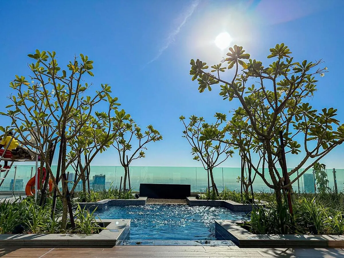 64Th Floor Rooftop Dream, Burj Khalifa View Pool, 2Br Apartment In Paramount Hotel Midtown Dubai