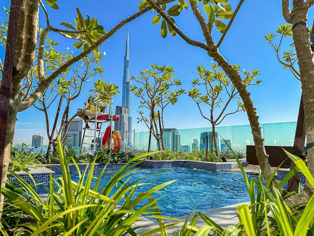 64Th Floor Rooftop Dream, Burj Khalifa View Pool, 2Br Apartment In Paramount Hotel Midtown Dubai United Arab Emirates