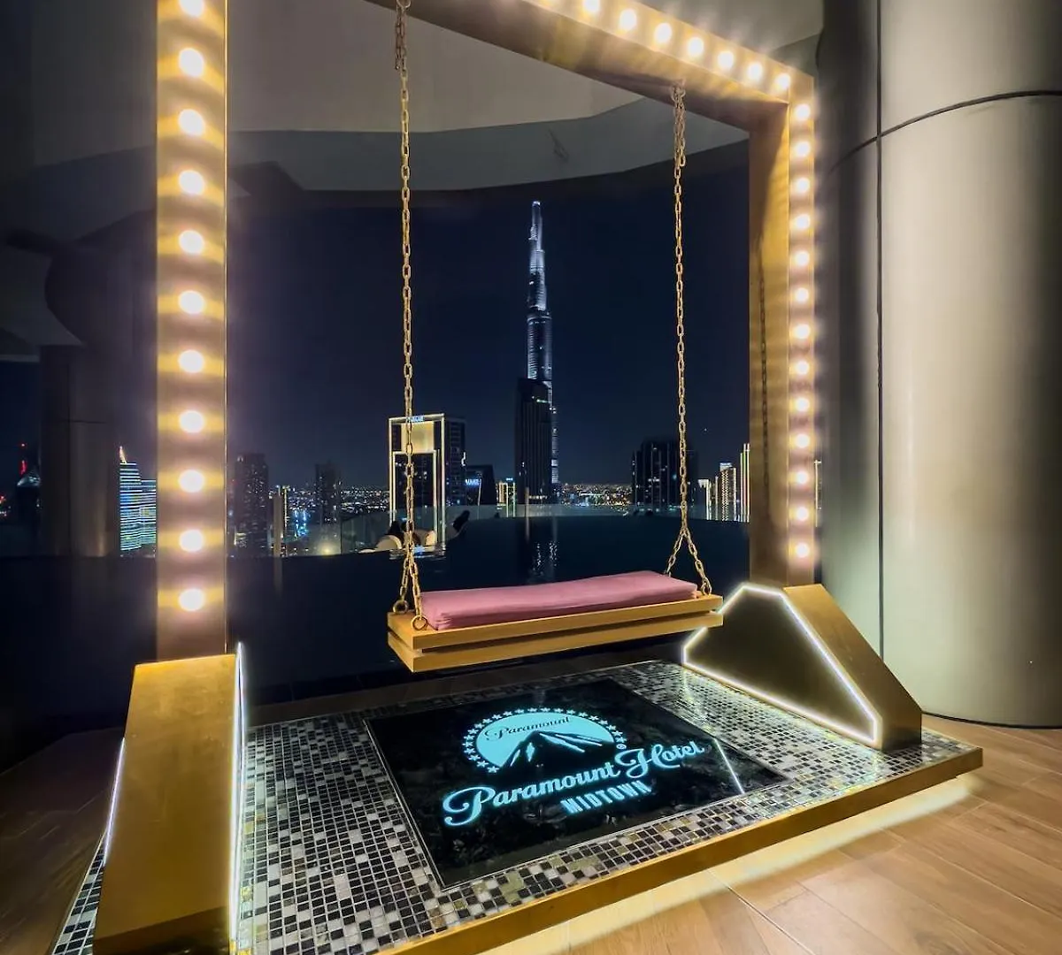 64Th Floor Rooftop Dream, Burj Khalifa View Pool, 2Br Apartment In Paramount Hotel Midtown Dubai