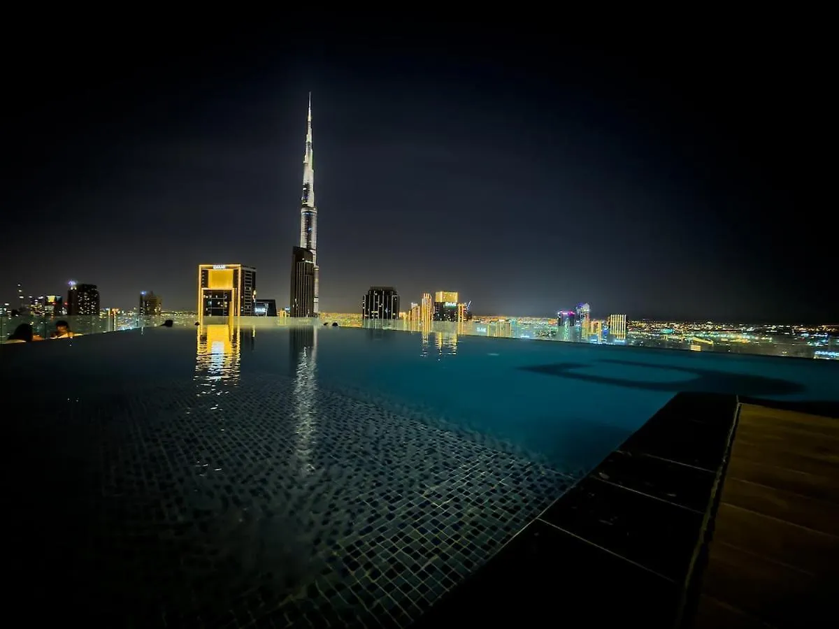 64Th Floor Rooftop Dream, Burj Khalifa View Pool, 2Br Apartment In Paramount Hotel Midtown Dubai United Arab Emirates