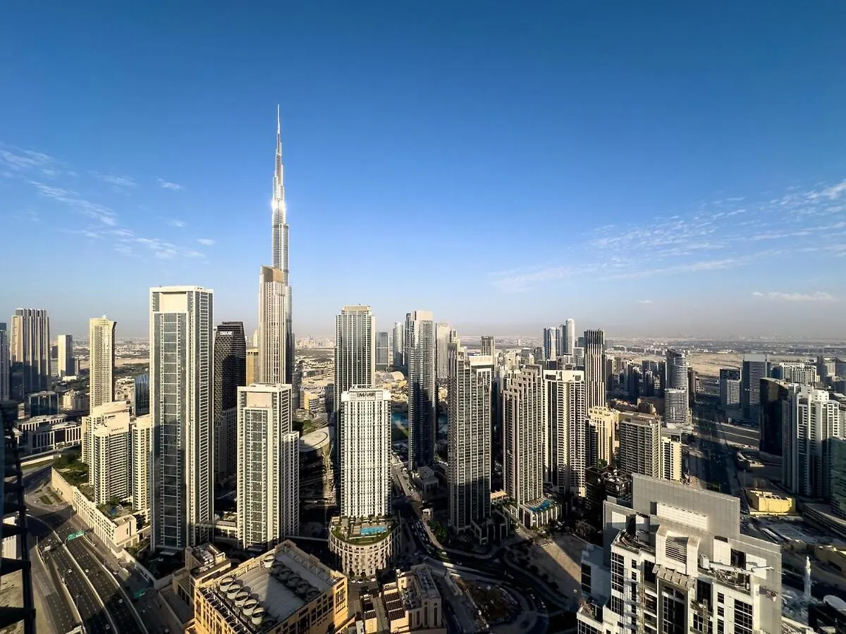 64Th Floor Rooftop Dream, Burj Khalifa View Pool, 2Br Apartment In Paramount Hotel Midtown Dubai