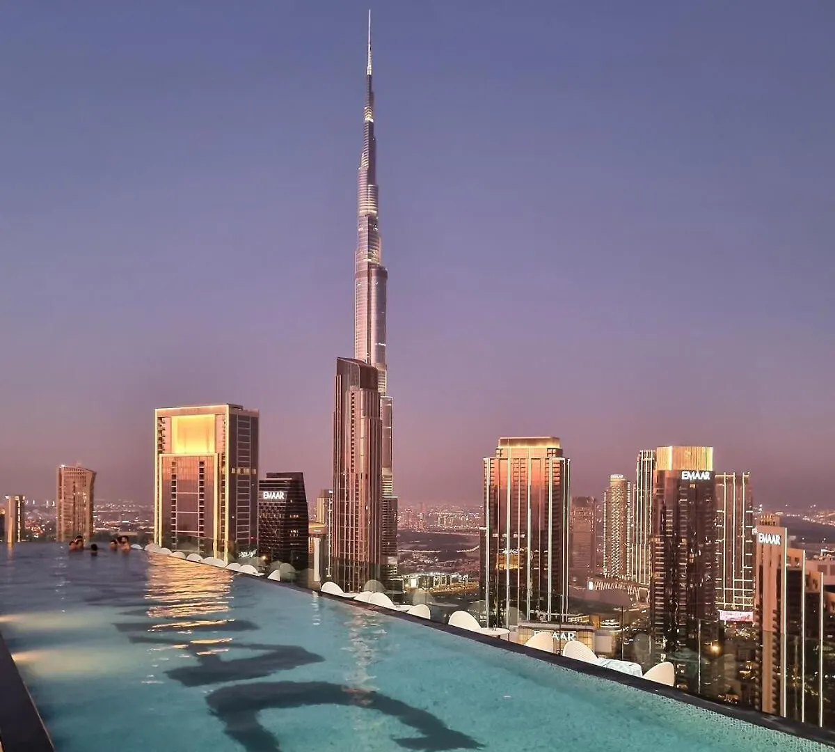 64Th Floor Rooftop Dream, Burj Khalifa View Pool, 2Br Apartment In Paramount Hotel Midtown Dubai United Arab Emirates