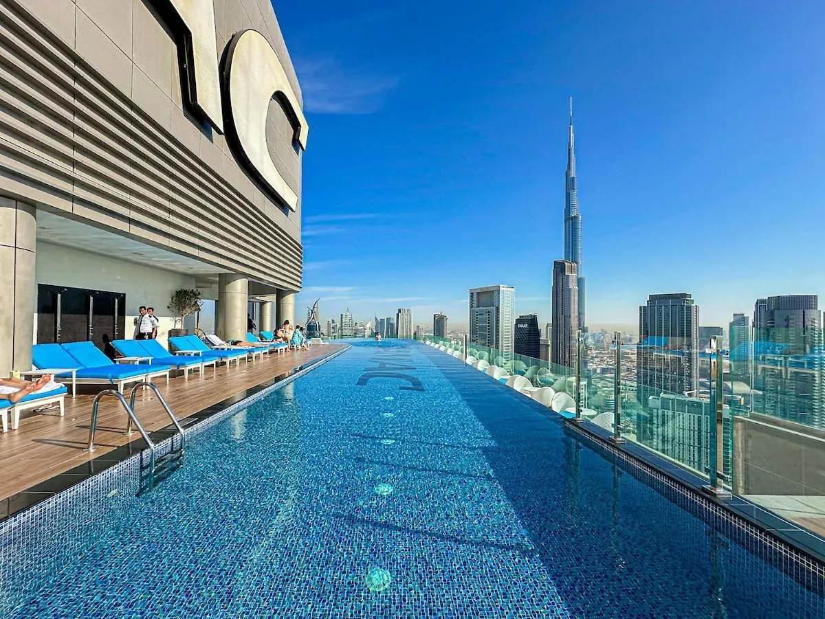 64Th Floor Rooftop Dream, Burj Khalifa View Pool, 2Br Apartment In Paramount Hotel Midtown Dubai