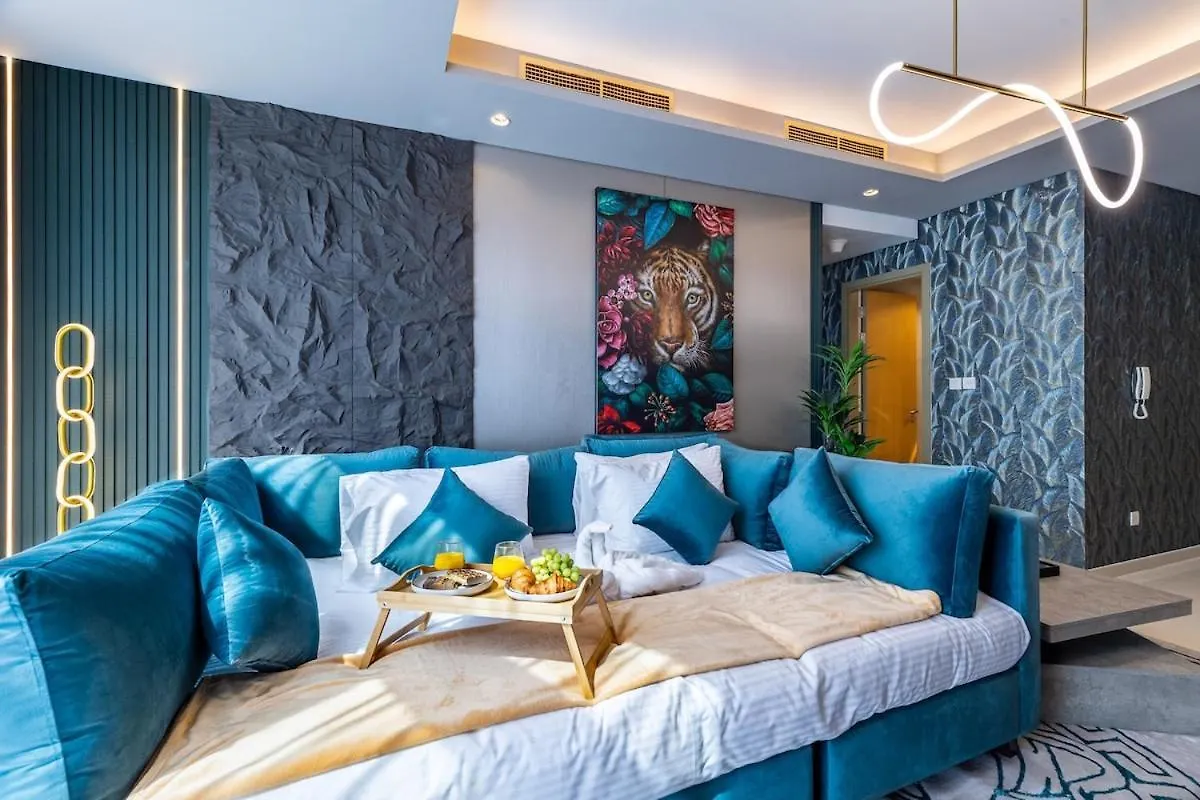 64Th Floor Rooftop Dream, Burj Khalifa View Pool, 2Br Apartment In Paramount Hotel Midtown Dubaj