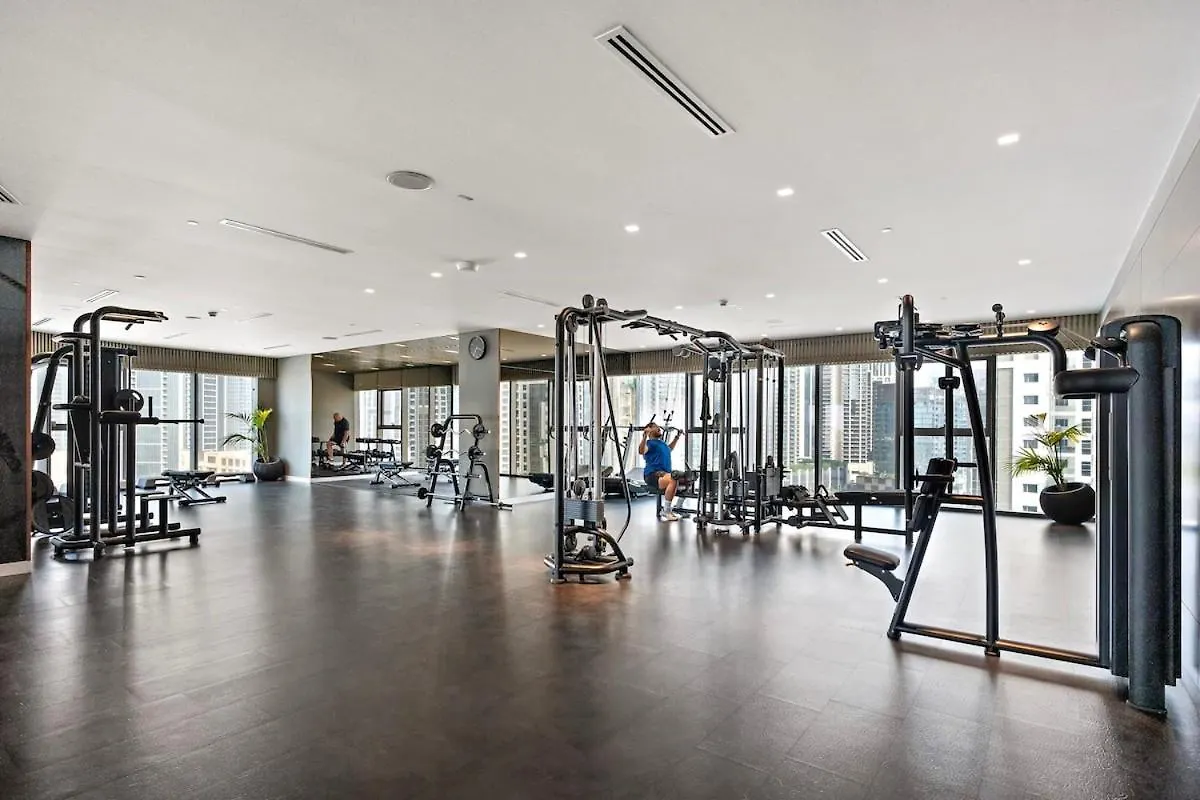 64Th Floor Rooftop Dream, Burj Khalifa View Pool, 2Br Apartment In Paramount Hotel Midtown Dubaj