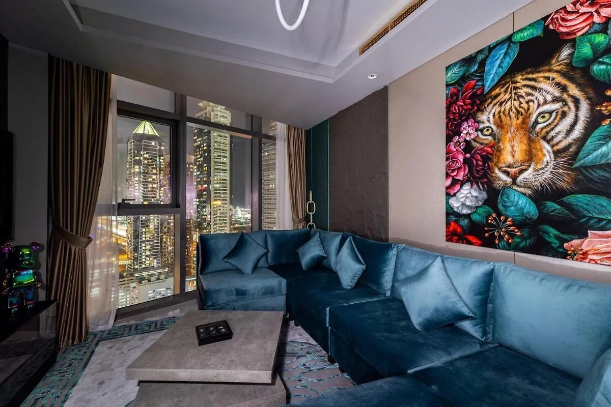 64Th Floor Rooftop Dream, Burj Khalifa View Pool, 2Br Apartment In Paramount Hotel Midtown Dubaj 0*,