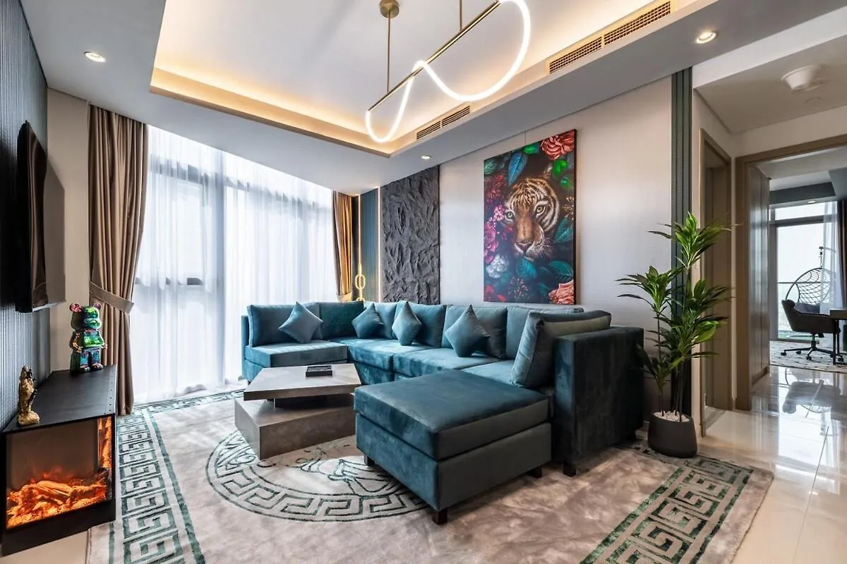 64Th Floor Rooftop Dream, Burj Khalifa View Pool, 2Br Apartment In Paramount Hotel Midtown Dubaj